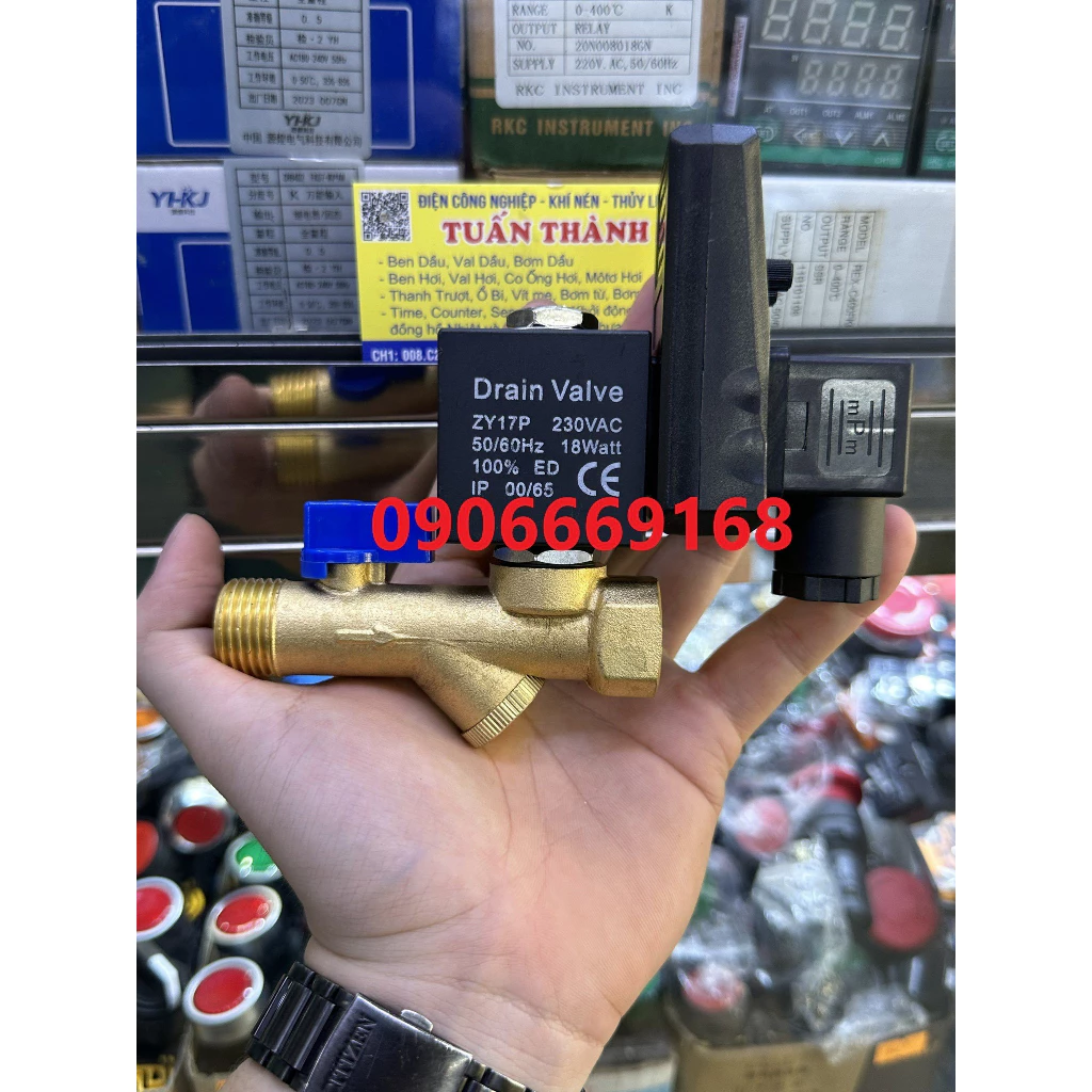 Van Xả Nước Tự Động ZY17P Electronic Auto Drain - Ảnh 4