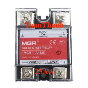 SSR Rơle Bán Dẫn 1 Pha 25AA Hiệu MGR MGR-1 A4825 [ LOẠI TỐT ]