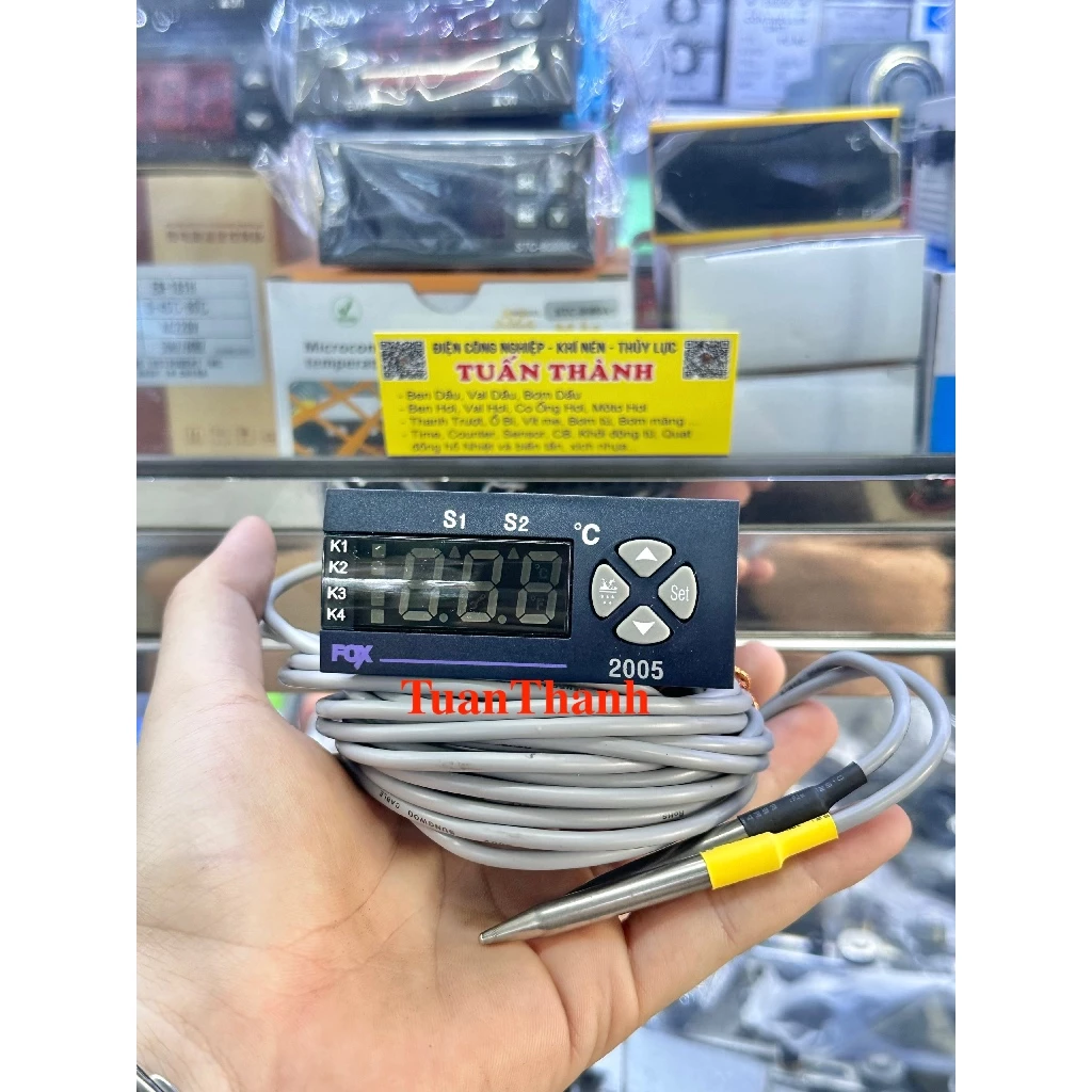 Bộ Điều Khiển Nhiệt Độ CONOTEC FOX-2005 (-55 Đến 99.9°C) - Ảnh 2