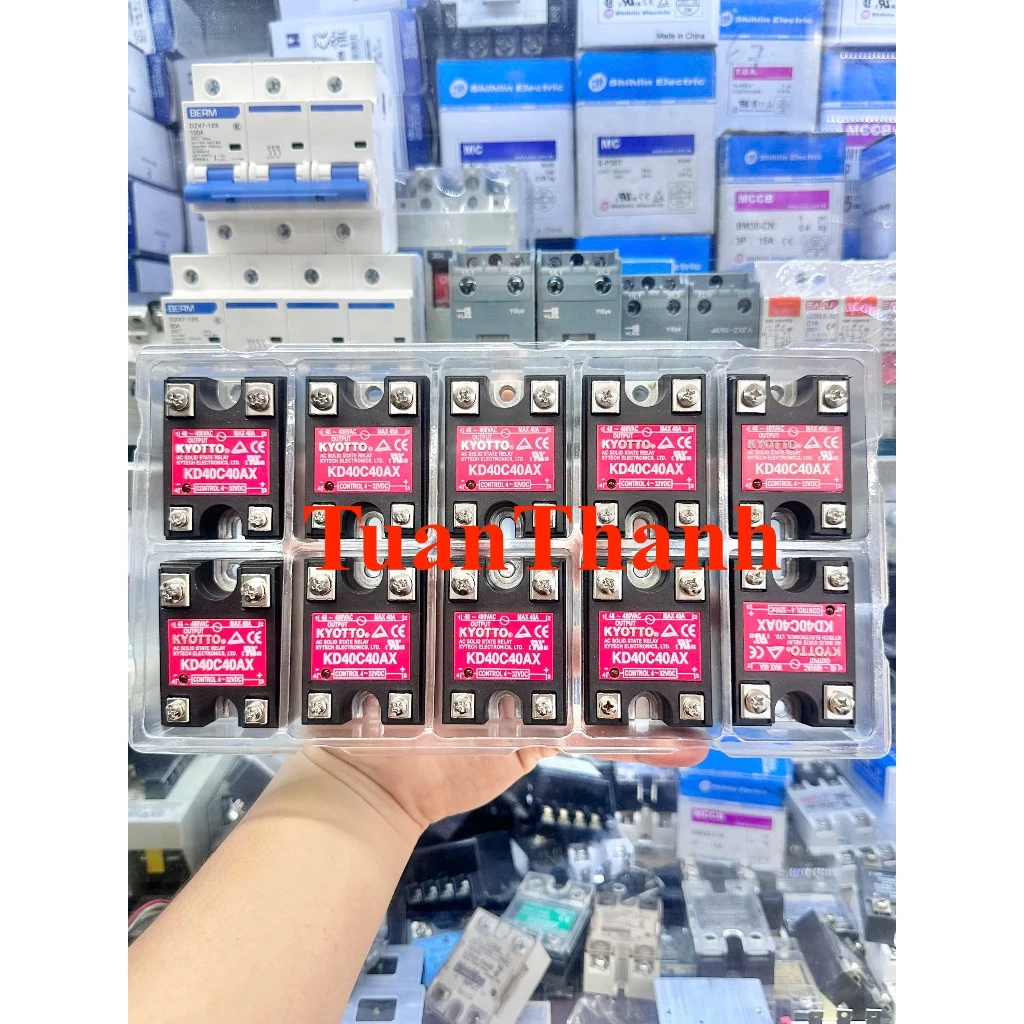 Rơle Bán Dẫn SSR 1 Pha 40DA KD40C40AX KYOTTO