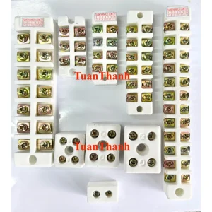 Cầu Đấu Điện Bằng Sứ 30A, Domino Sứ 4 Pha Chịu Tải 30A