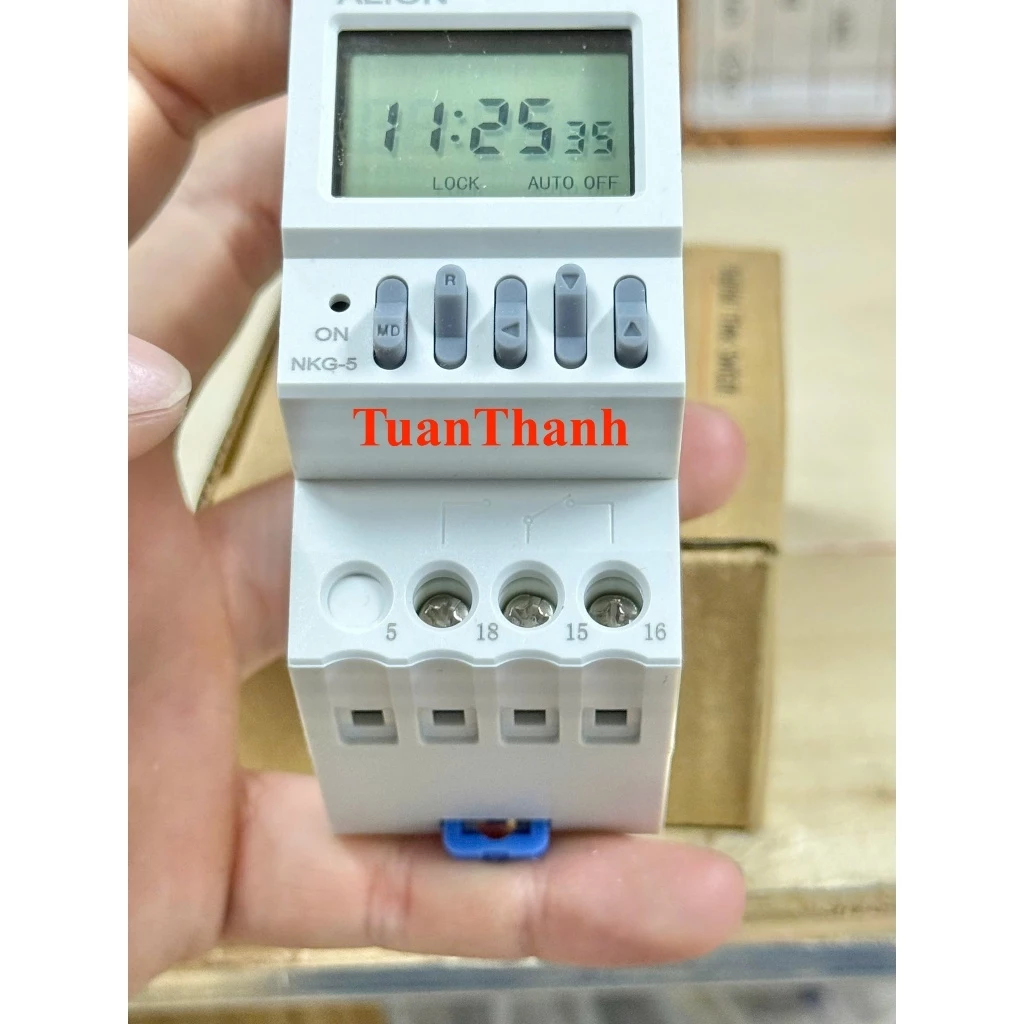 Công Tắc Hẹn Giờ Chu Kỳ Tháng NKG-5 Hiệu ALION - Ảnh 3