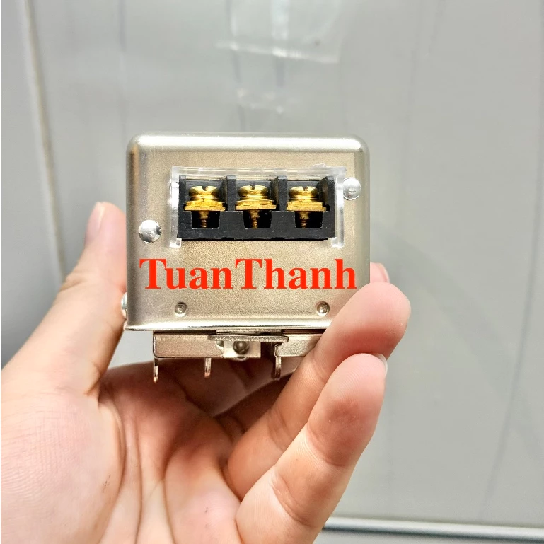 Bộ Lọc Nguồn Chống Nhiễu 1Pha 220VAC Có 2 Cuộn Cảm CW4L2-30A-R - Ảnh 3