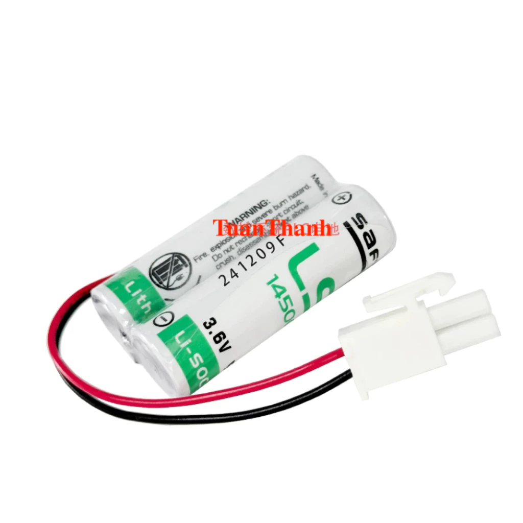 Pin Saft LS14500 3.6V Dành Cho Bộ Nhớ PLC, Hệ Thống CNC - Ảnh 2