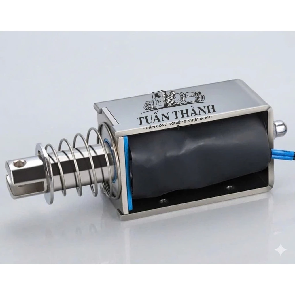 Nam Châm Điện, Chốt Cửa Điện DC12V 24V - Ảnh 2
