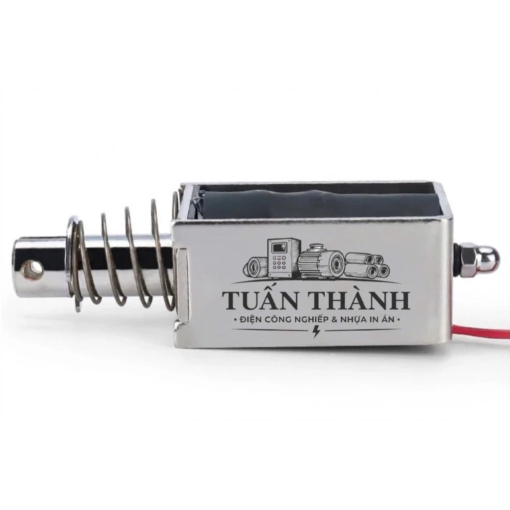 Nam Châm Điện, Chốt Cửa Điện DC12V 24V - Ảnh 3