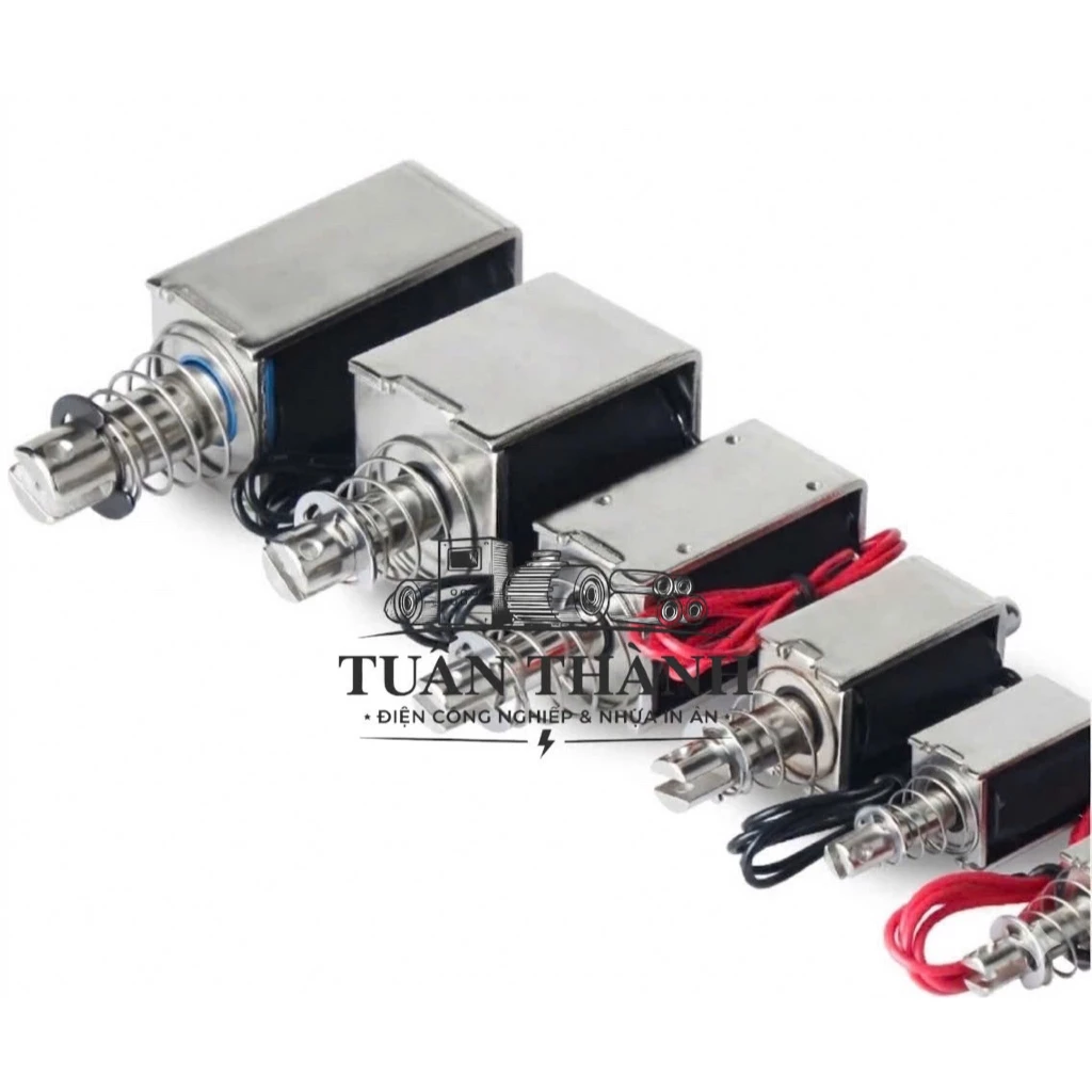 Nam Châm Điện, Chốt Cửa Điện DC12V 24V - Ảnh 4