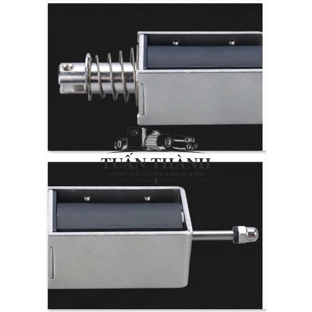 Nam Châm Điện, Chốt Cửa Điện DC12V 24V - Ảnh 6