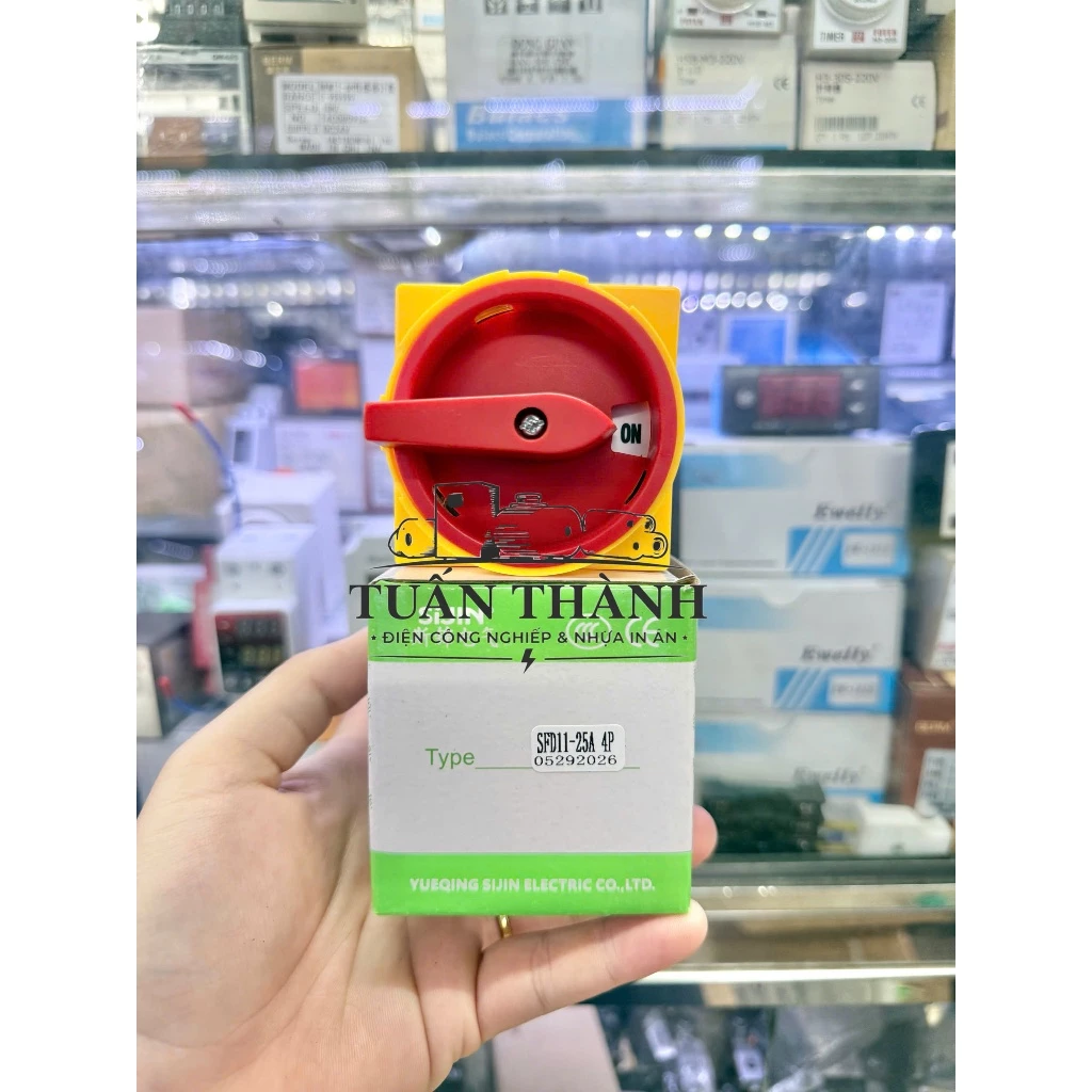 Công Tắc Nguồn ON-OFF 4 Pha 25A SFD11-25A 4P - Ảnh 2