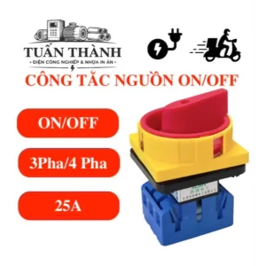Công Tắc Nguồn ON-OFF 4 Pha 25A SFD11-25A 4P