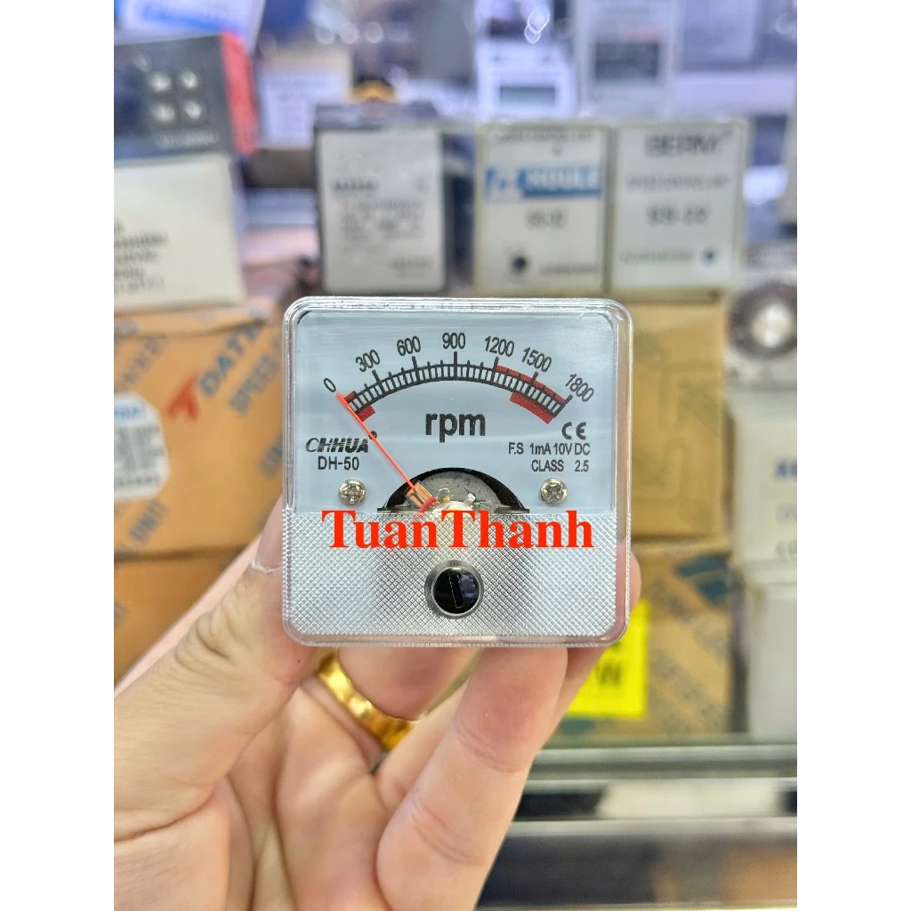 Đồng Hồ Đo Tốc Độ Motor 1800RPM 10VDC DH-50 - Ảnh 3