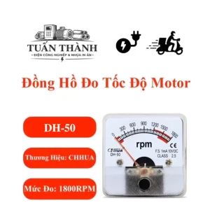 Đồng Hồ Đo Tốc Độ Motor 1800RPM 10VDC DH-50